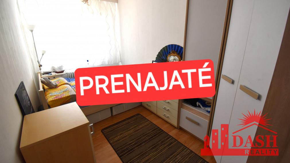 PRENAJATÉ -Na prenájom zariadený 2 izbový byt s lodžiou, Trenčín, Žilinská