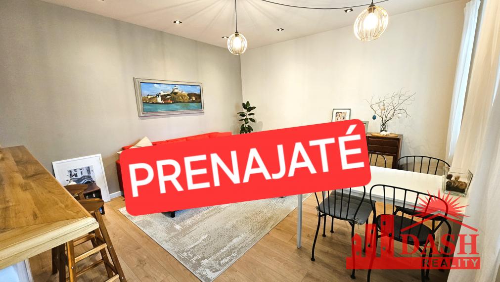 PRENAJATÉ -Na prenájom 3 izbový byt v centre mesta, 71 m2, Trenčín